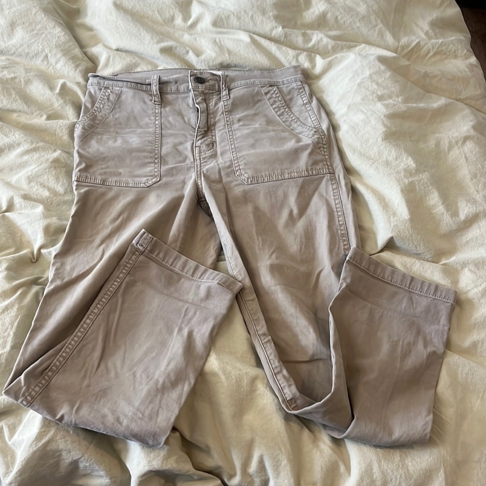 Madewell high rise cargo pants